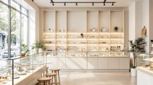 agencement magasin pâtisserie chocolaterie