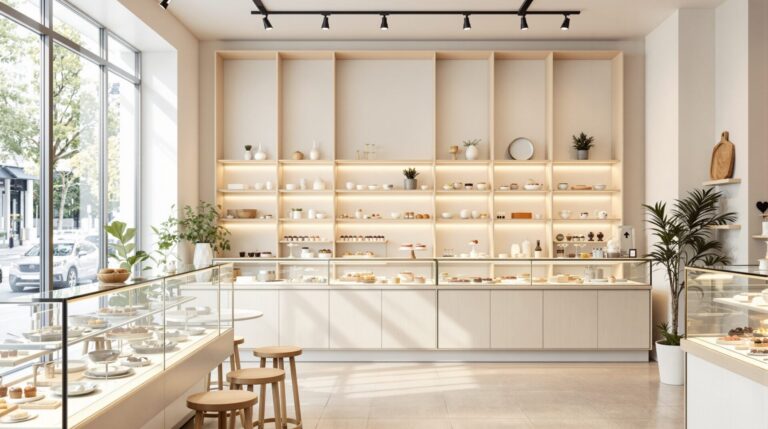 agencement magasin pâtisserie chocolaterie