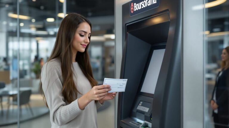 délai encaissement chèque boursorama