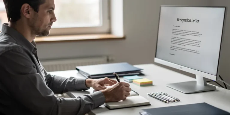 lettre de demission manuscrite ou ordi