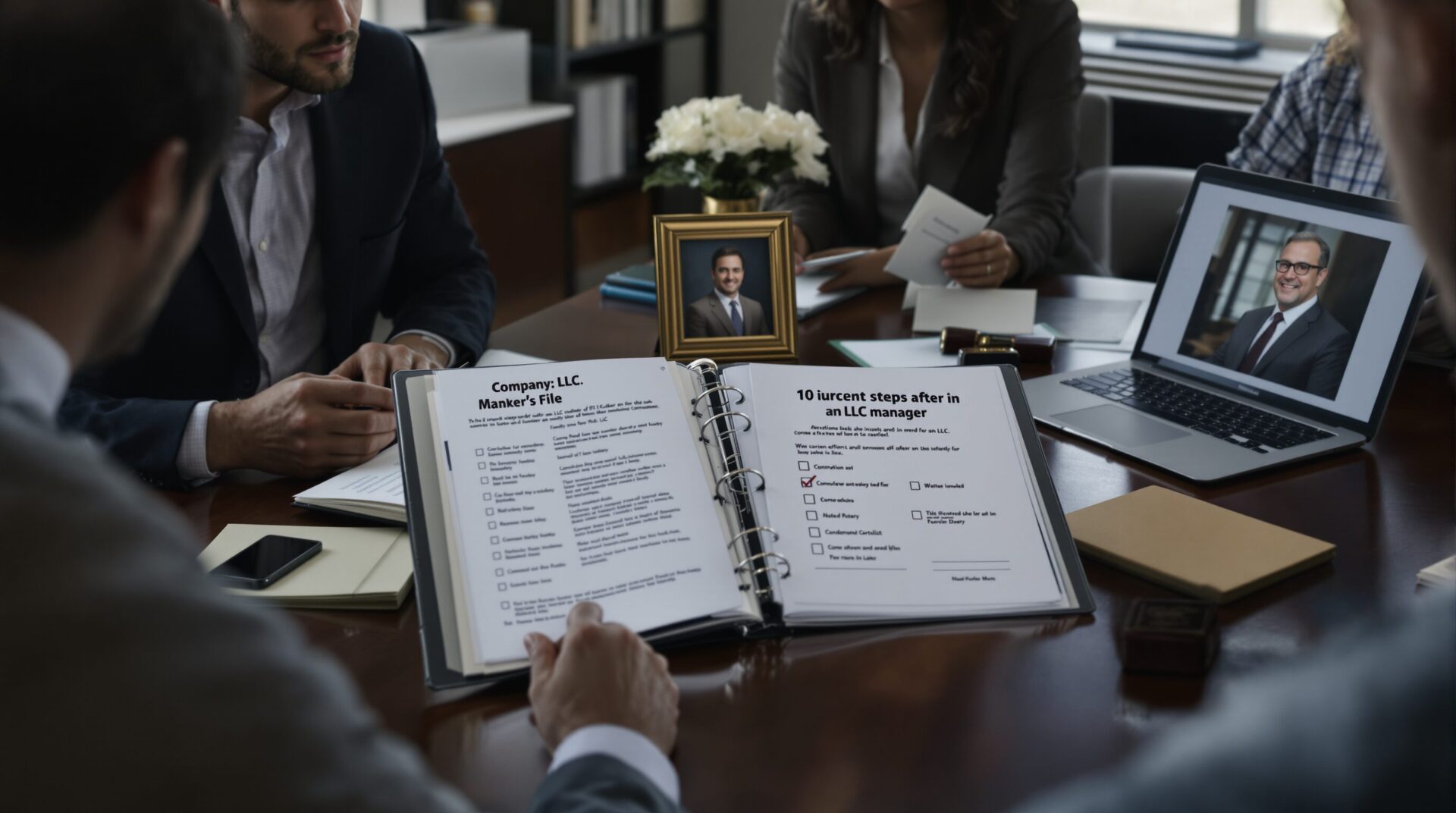 décès gérant sarl