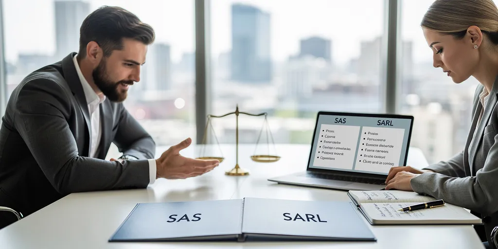 sas sarl avantages inconvénients