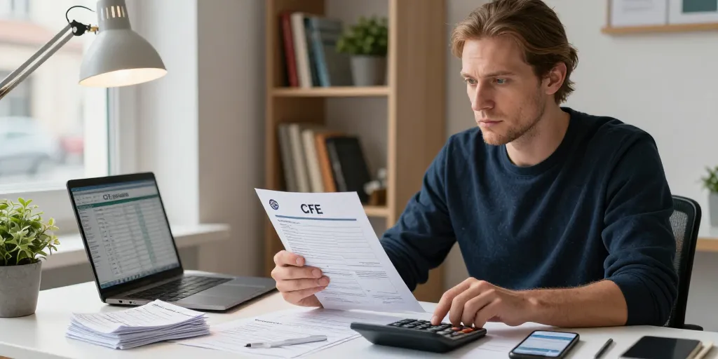 cfe et auto entreprise