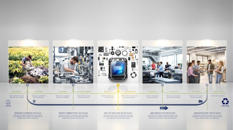 exemple de cycle de vie d'un produit