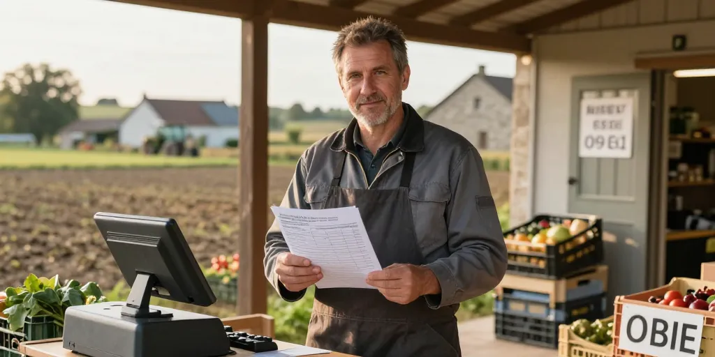 cumul activité agricole et commerciale