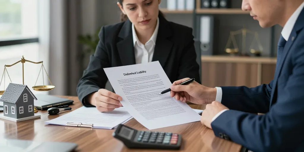 sociétés à risque illimité