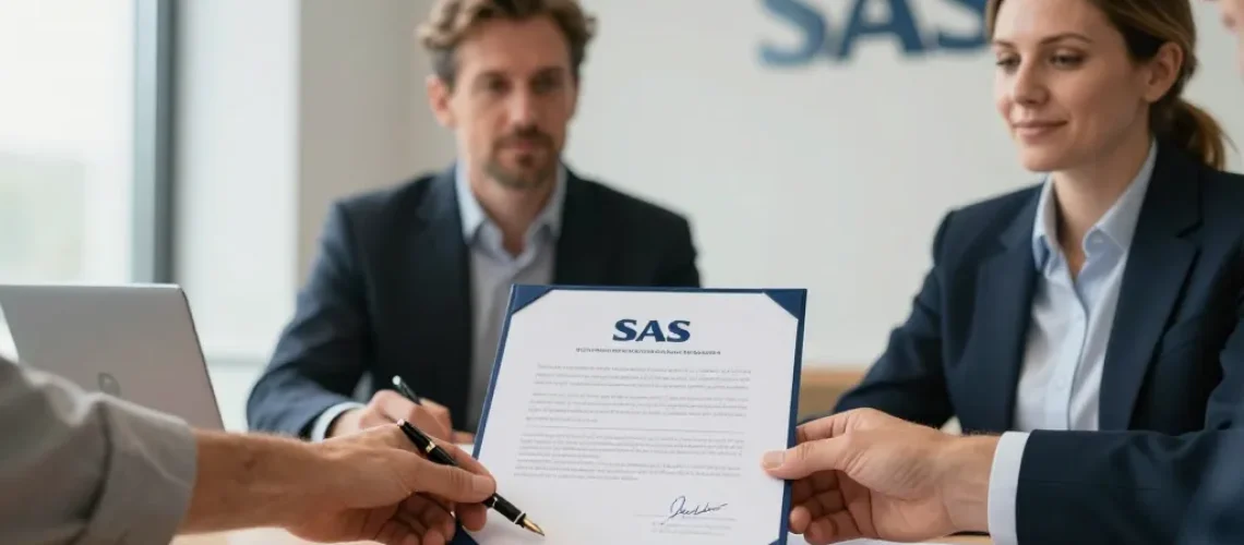 cession d'actions sas à titre gratuit