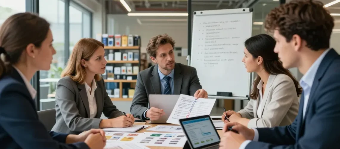 distribution in a business