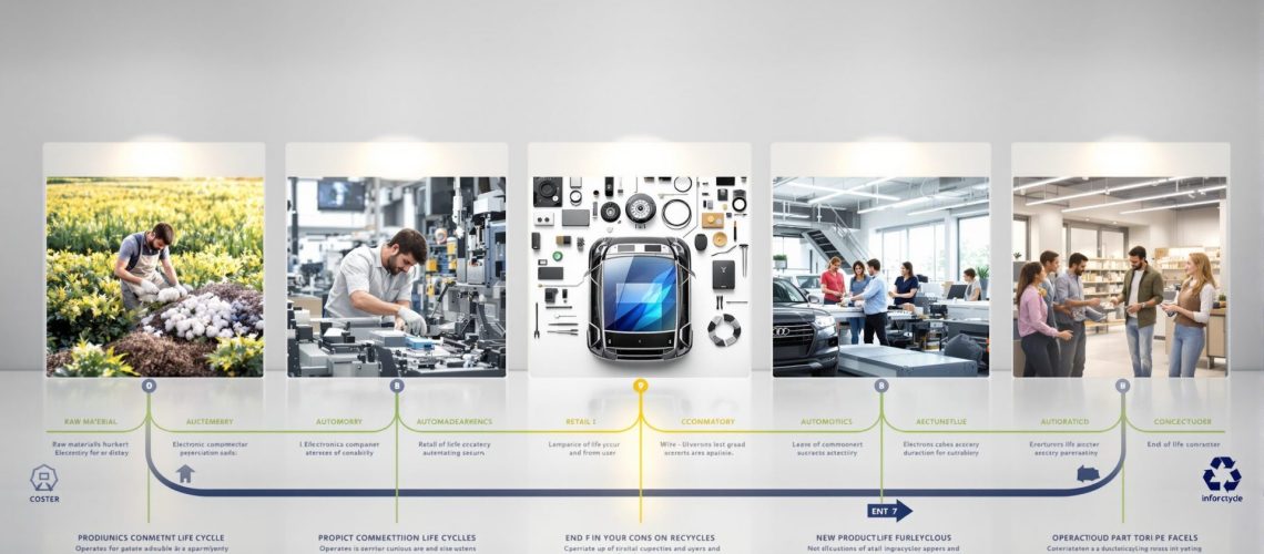 exemple de cycle de vie d'un produit