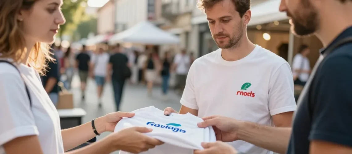 t-shirt publicitaire